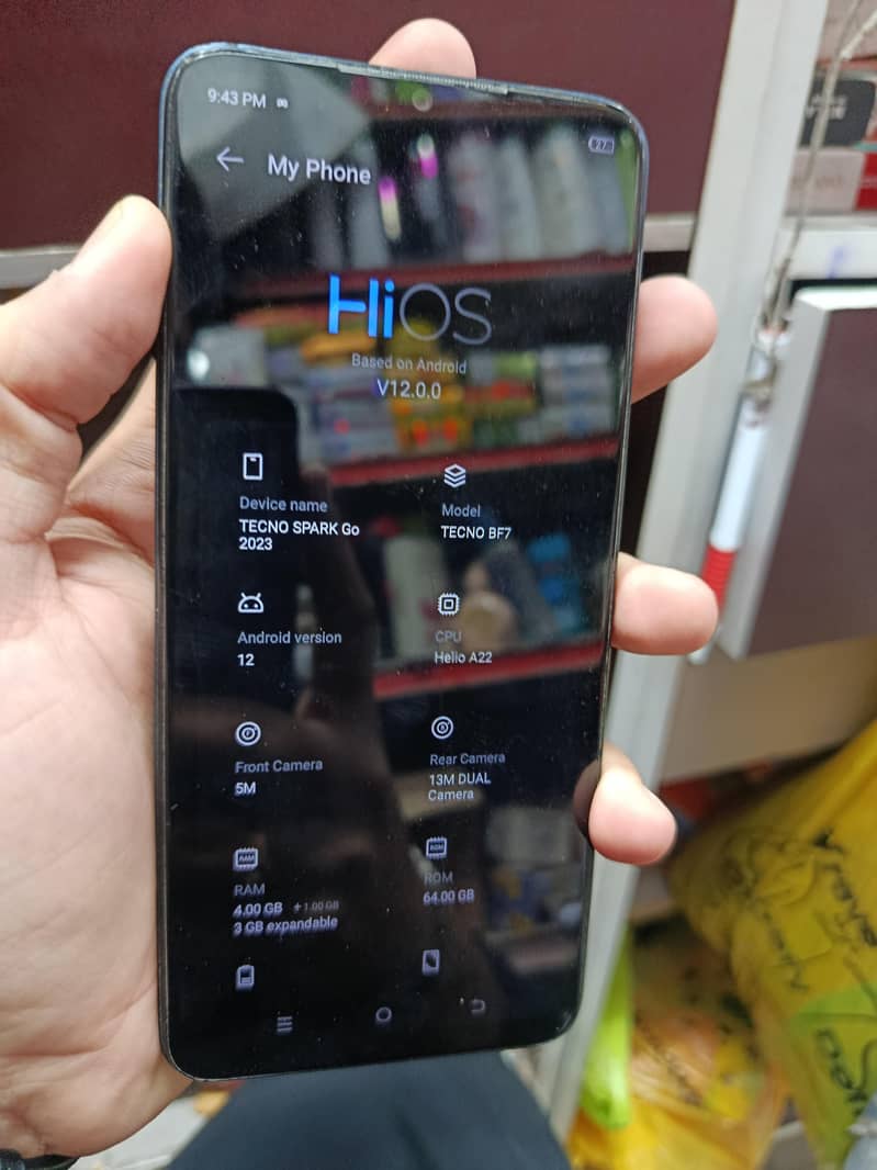Tecno Spark Go 0