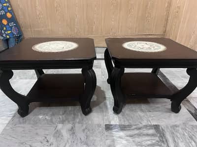 sofa side tables (pair)