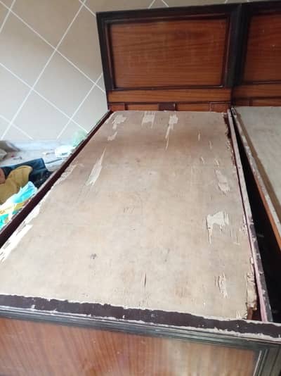 2 kids beds for sell used condition only WhatsApp 03152344578
