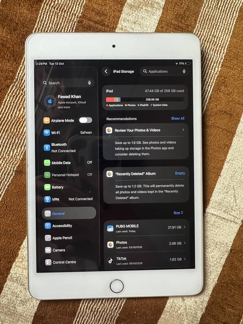 Ipad mini 5 sim version 256gb 3