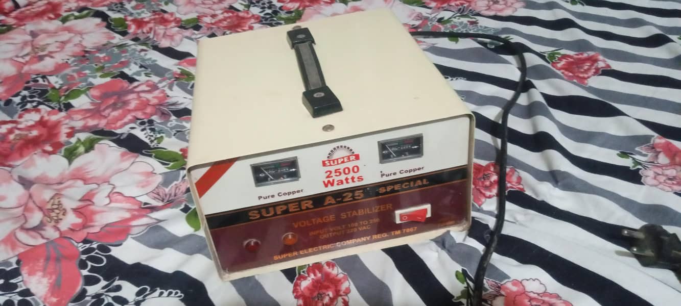 super stabilizer 2500 watts 0