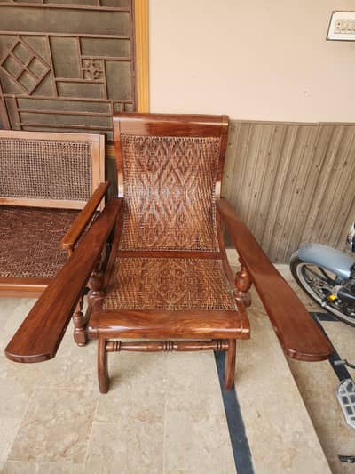 Vintage Ottoman Chair