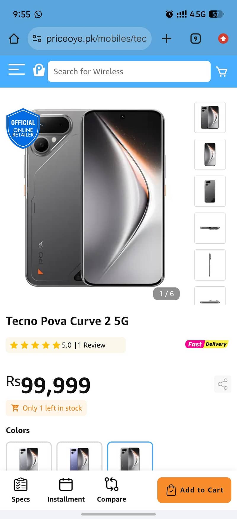 Tecno Pova 0