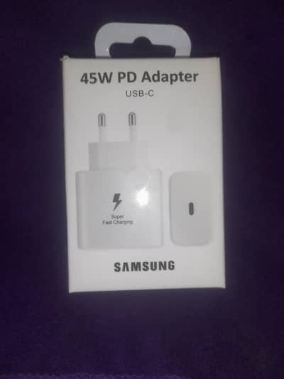 Samsung fast charger 45 w cabil free