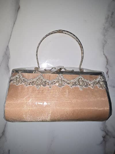 walima bridal macsy with clutch