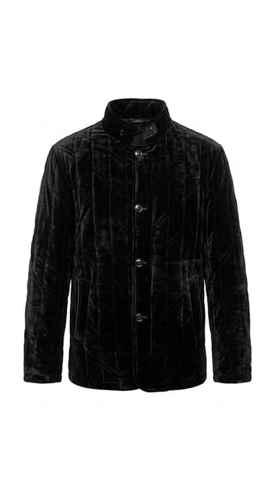 Velvet coat