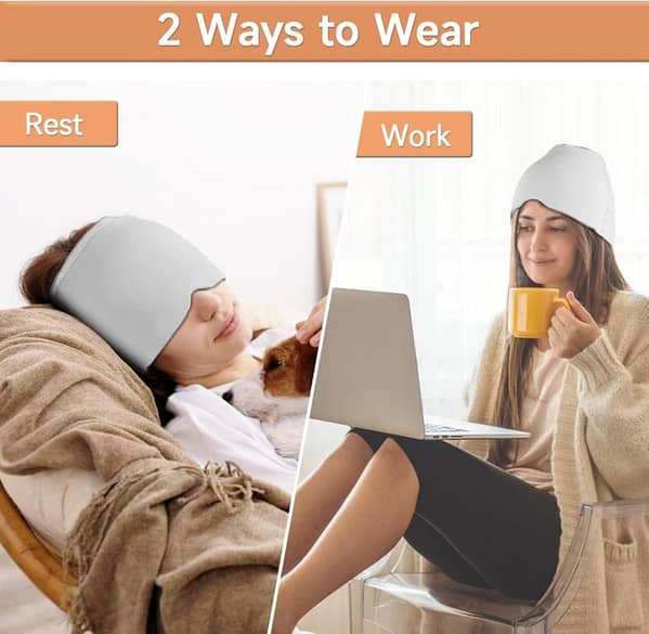 Migraine Relief Ice Cap | Instant Headache Cooling Therapy