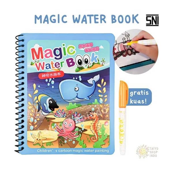 Magic Water Coloring Book For Kids Magic Book