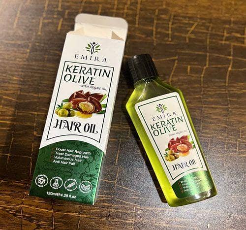 Original Keratin & Olive Hair Treatment By Emira