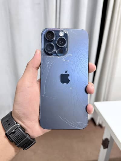iPhone 15 Pro Max – 256GB – Blue Titanium