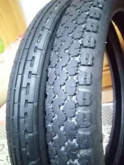CD70 PANTHER 4PLY TYRES FRONT AND REAR