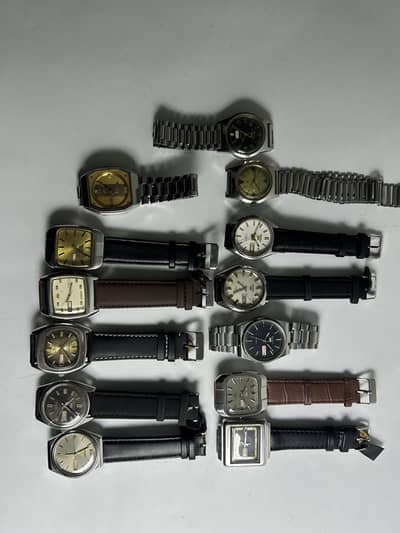 Original seiko and west end watch lott