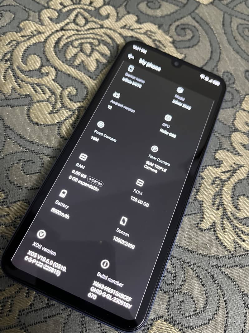 Infinix Note 12 0