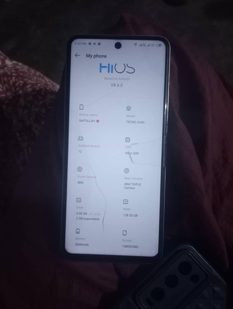Tecno Camon 18 4