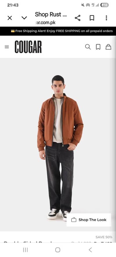 jacket cougar for sale ha 1 pieces available hn size medium larg small