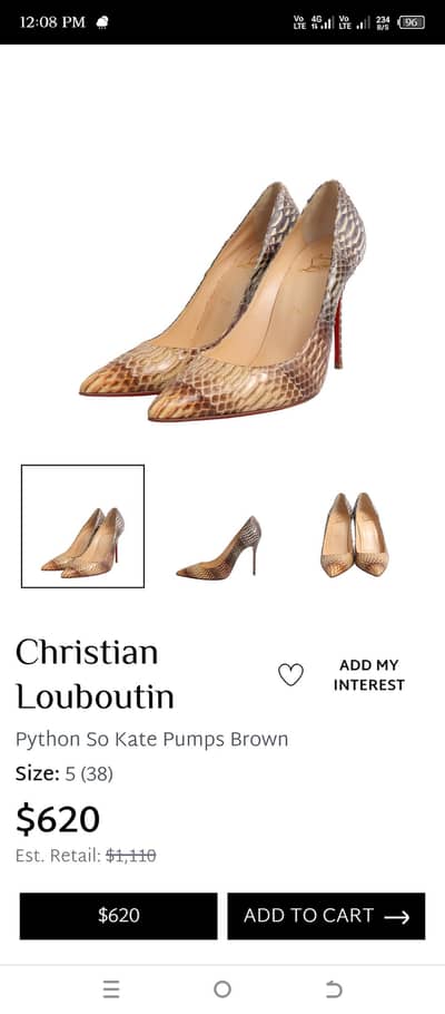 Christian loubutien 100% original High Heels 