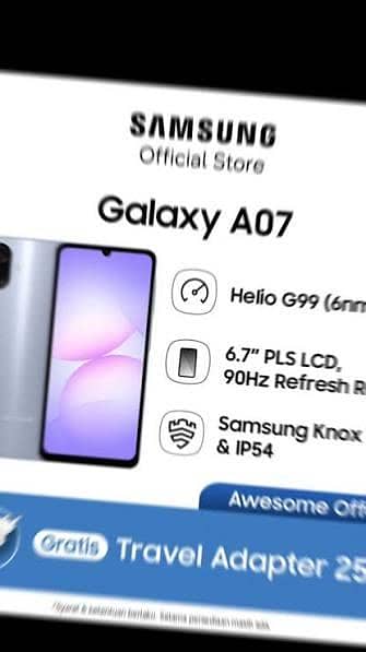 Samsung Mobile A07 (4+64)