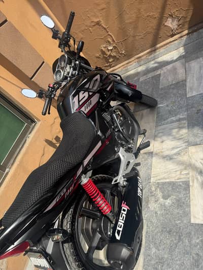Honda cb150F Black 2024