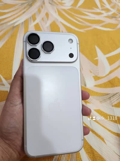 (PTA approve) 17 pro max  96% battery health 512GB new condition