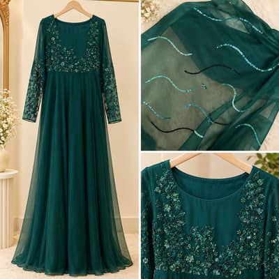 Emerald Elegance Maxi 