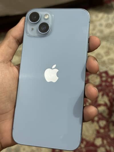 Apple iPhone 14 plus 10/10 full okyyy set d 84bh 128gb