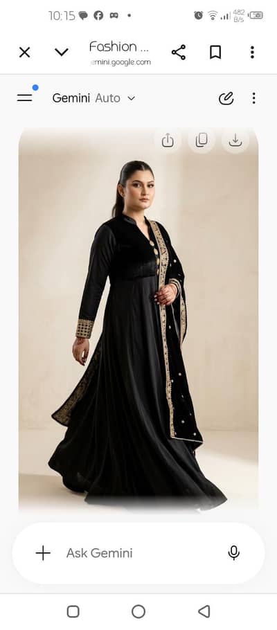 flairy black maxy