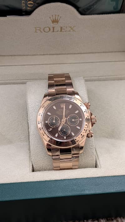 Luxury Daytona Edition Rose Gold Watch