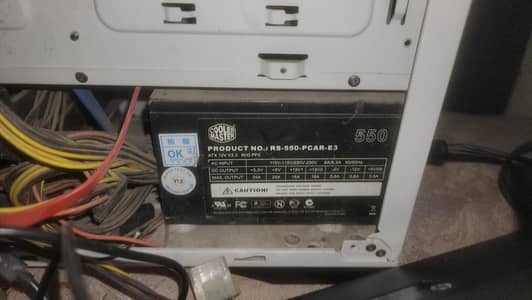 power supply 550watts cooler master