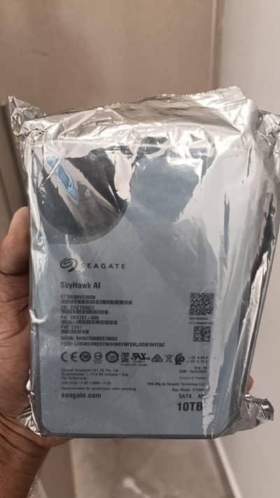 10 TB Surveillance HDD with 1 Year warranty Each price is 105000