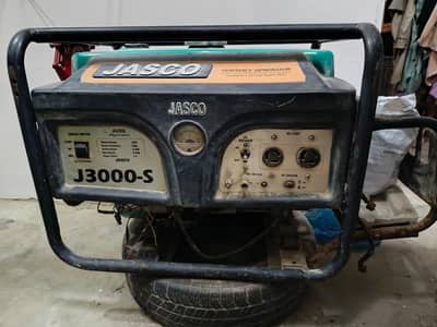 Jasco 3Kva petrol + gas generator