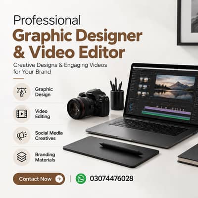 Graphic Designer & Video Editor