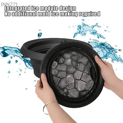 Foldable Silicone Ice Facial Bowl