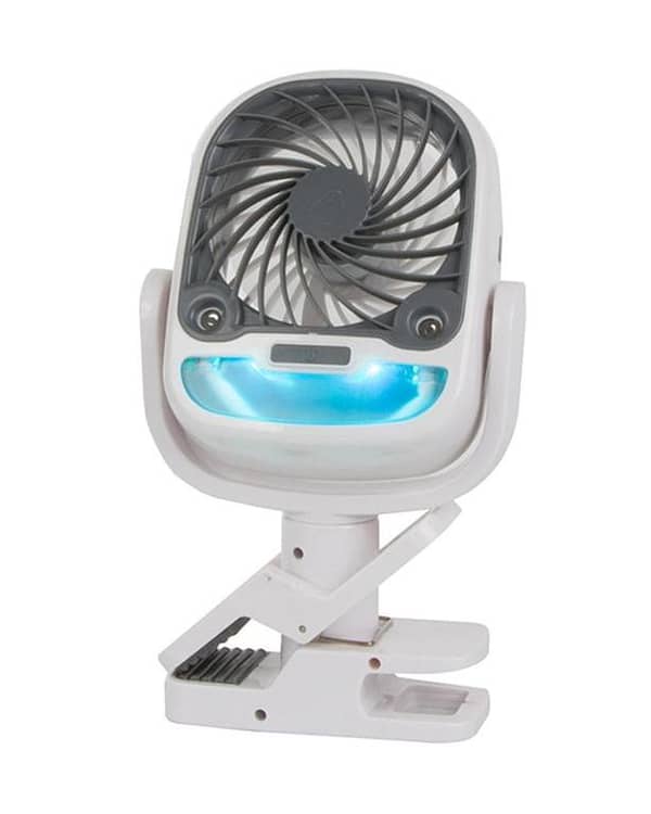 Desk fan standing stick air humidifier USB, RGB 2in1