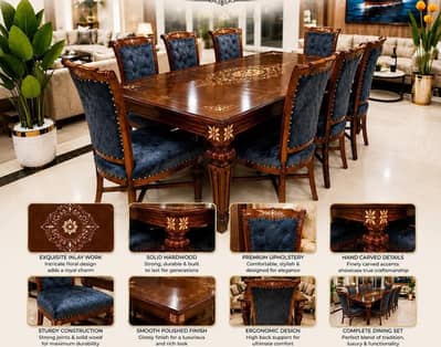 Dining with 8 chair