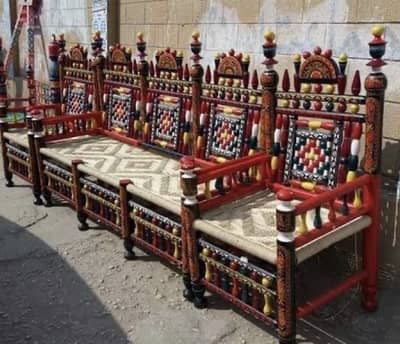 Sindhi 7 sofa set