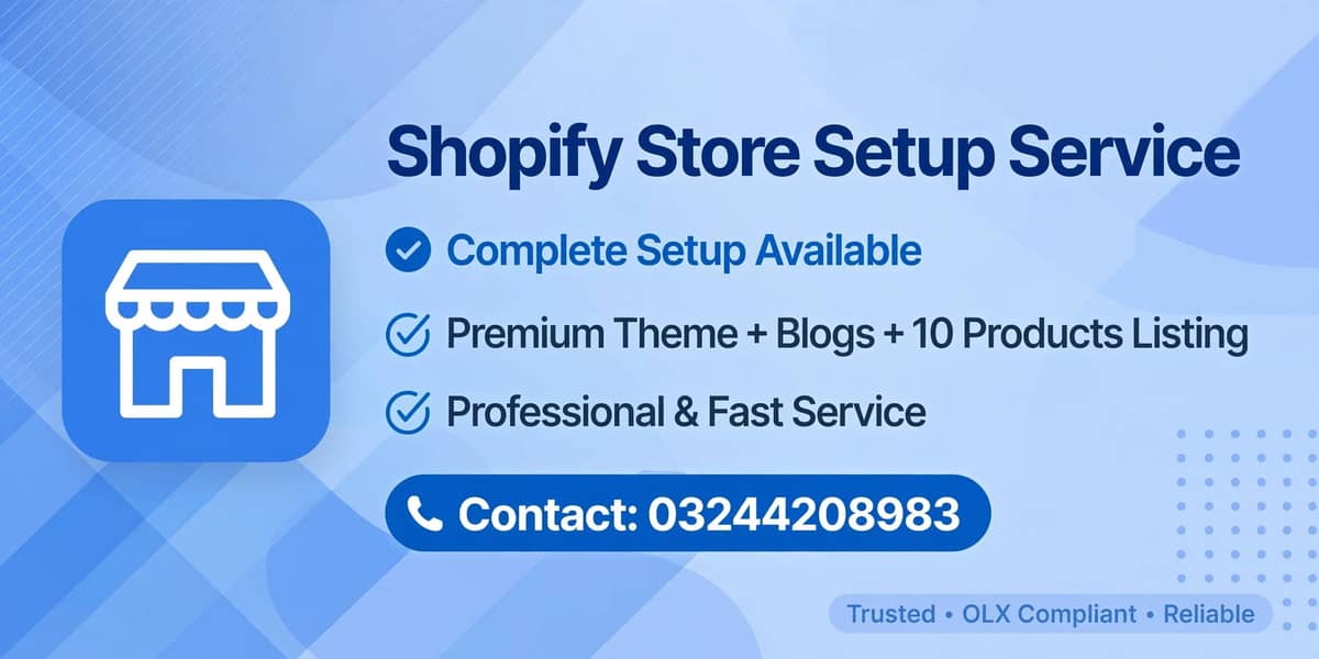 Shopify Store Setup Service - Complete Professional Setup 0