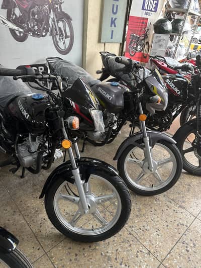 SUZUKI GD 110S NEW MODEL 2027 WITH REGISTRATION AND JUMBO PACKAGE