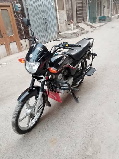 Suzuki 110 Black Color Brand New Condition