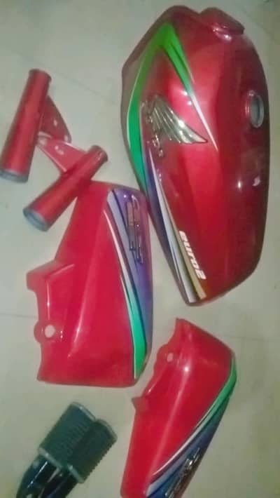 2014 Model Honda 125 genuine Tanki tapa ainak full set