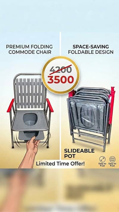 Foldable Camode Chair, Walking Stands/Sticks, Wheel Chairs, drip stand