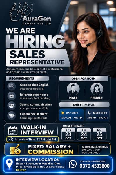 we need call centre agent