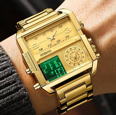 Bindbond Brand Luxury Stainless Steel Waterproof watch