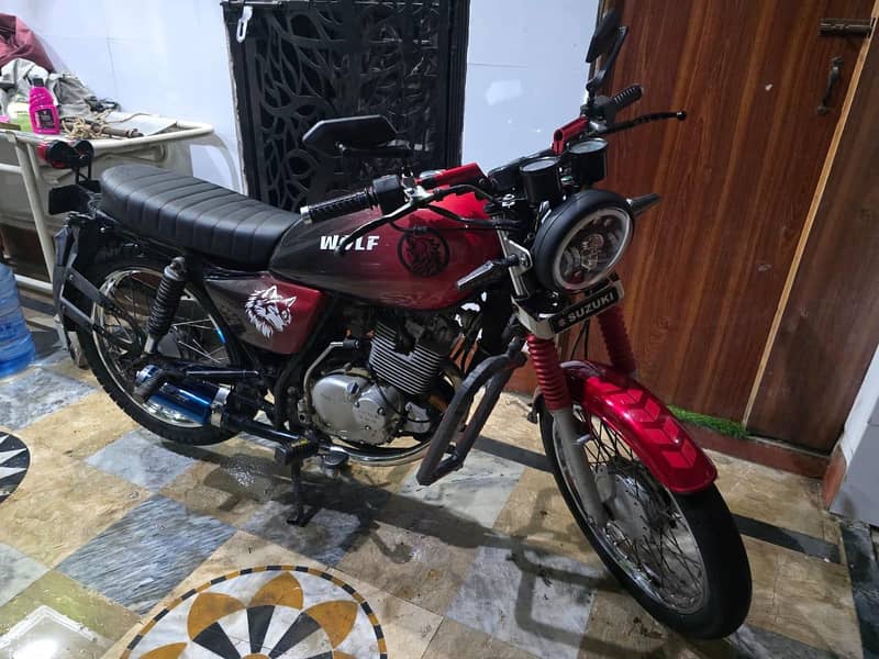 normal condition engine. . . modified gs 150 0