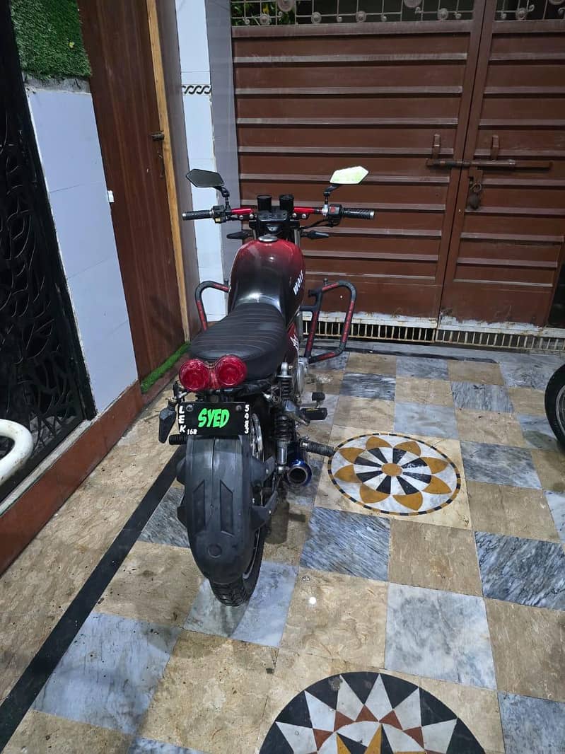 normal condition engine. . . modified gs 150 1
