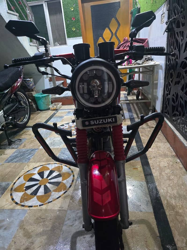 normal condition engine. . . modified gs 150 2