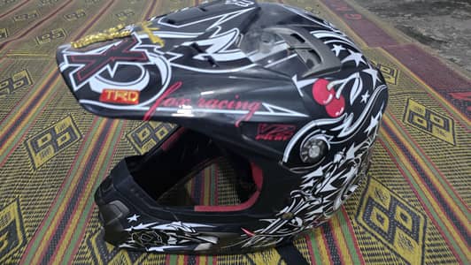 Fox racing moto cross helmet for sale