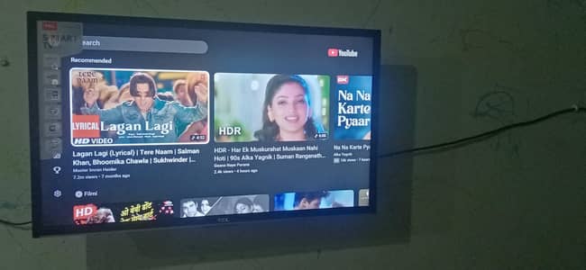 Tcl smart tv 32 inch with box