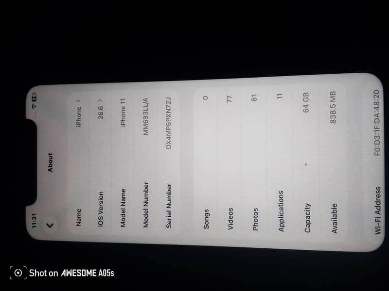 Apple iPhone 11 8