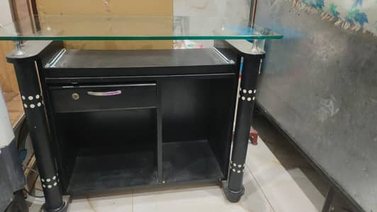 Big size office table and side table