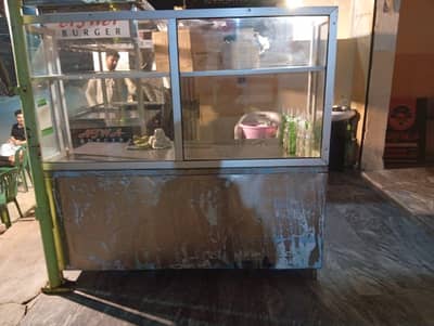 Stainless Steel display counter